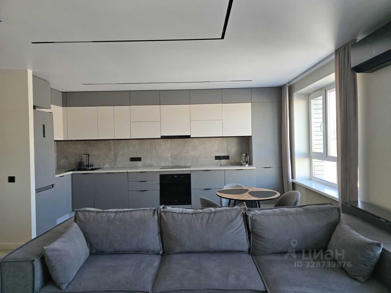 2-комнатная квартира, 57 м² — фотография 3