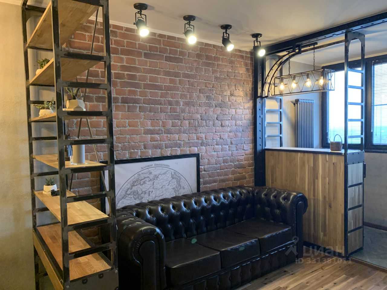 1-комнатная квартира, 37 м² — фотография 2