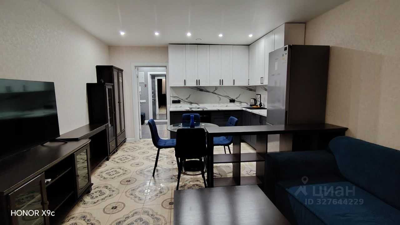 2-комнатная квартира, 55 м²