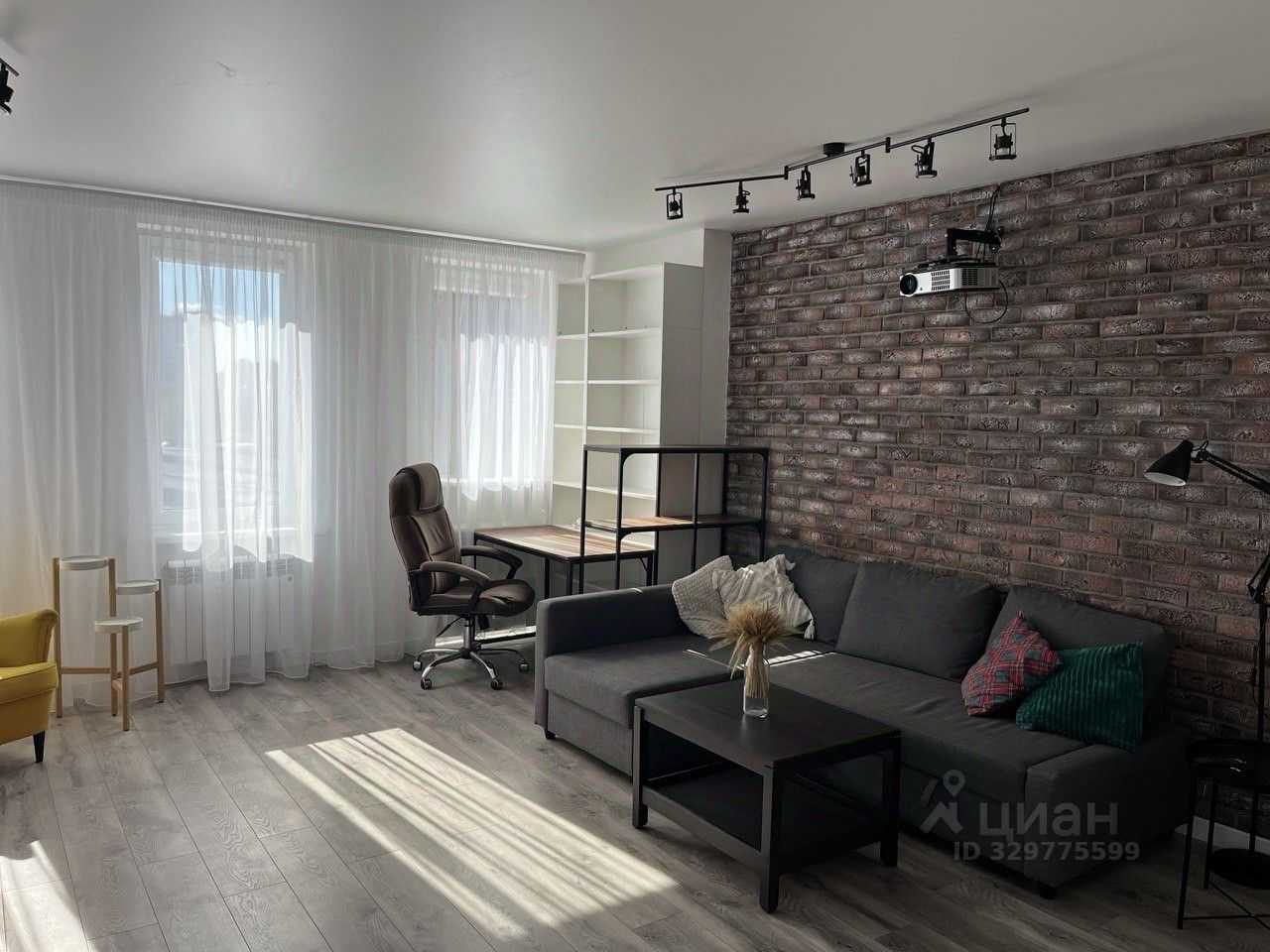 2-комнатная квартира, 63 м²