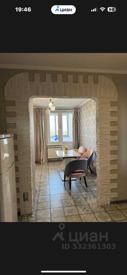 1-комнатная квартира, 38,5 м²