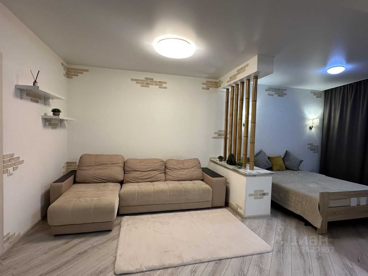 1-комнатная квартира, 45 м²