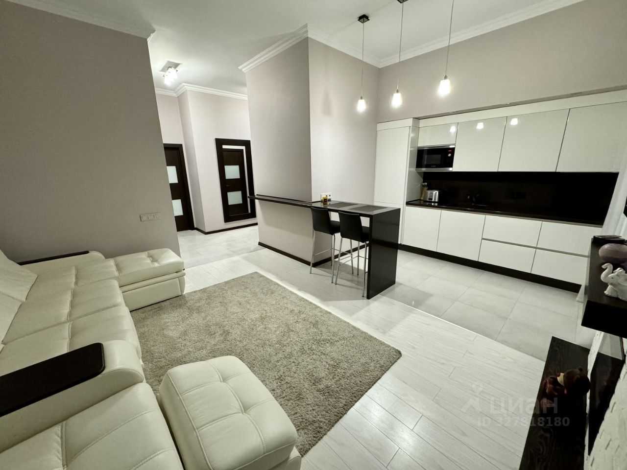 2-комнатная квартира, 58 м² — фотография 2