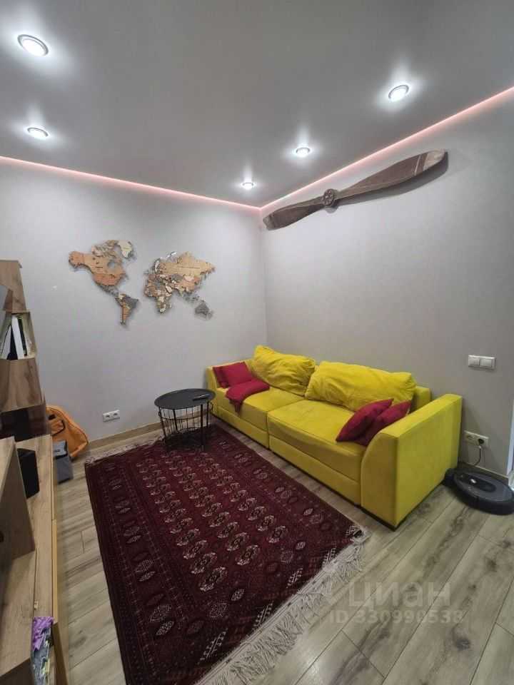 1-комнатная квартира, 49 м²