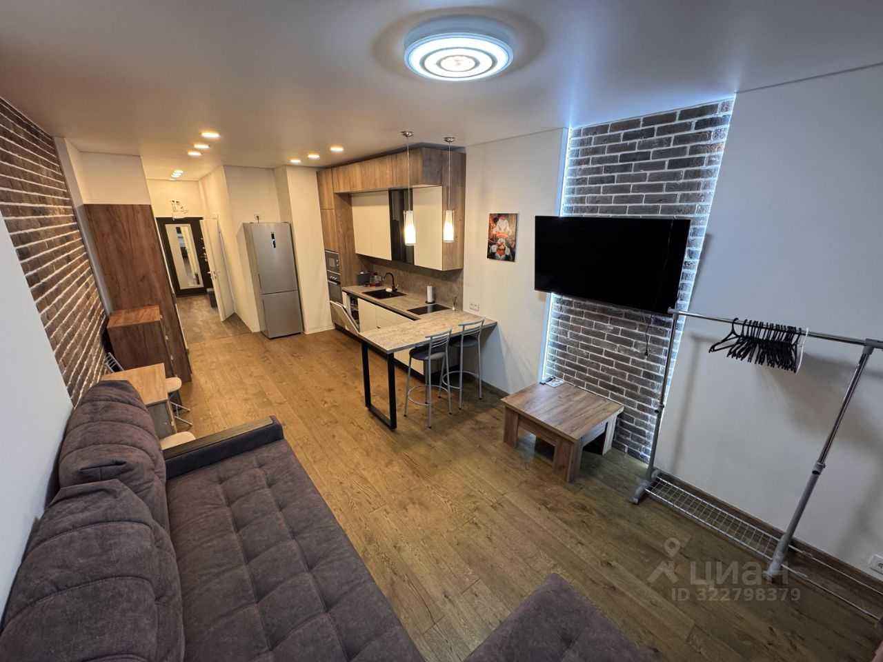 1-комнатная квартира, 42,1 м²