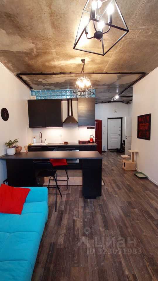 1-комнатная квартира, 50 м² — фотография 2