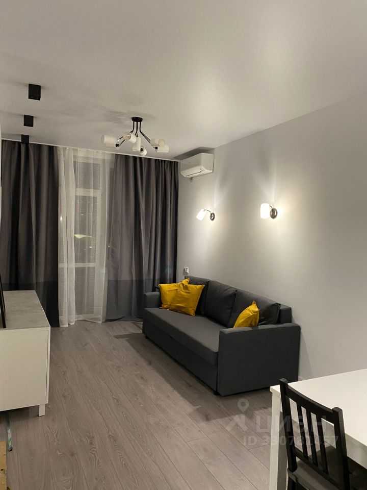 1-комнатная квартира, 55 м²