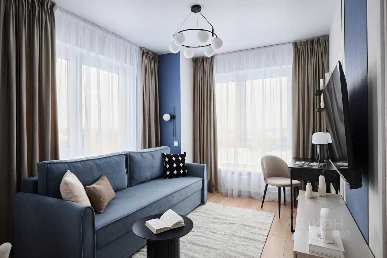 1-комнатная квартира, 40 м² — фотография 2