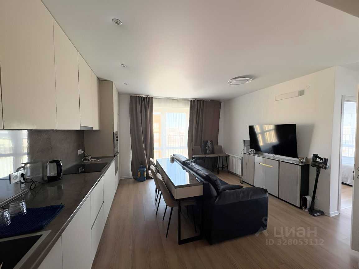 2-комнатная квартира, 53 м² — фотография 3