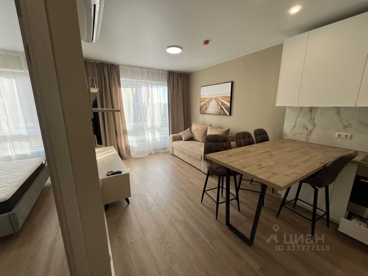 1-комнатная квартира, 36 м²