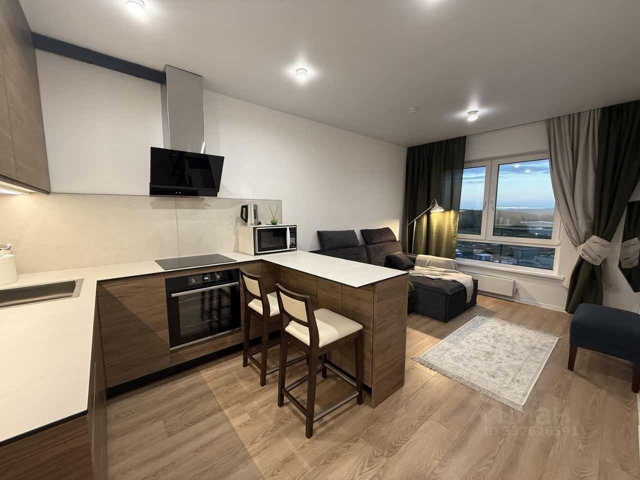 1-комнатная квартира, 44 м² — фотография 3