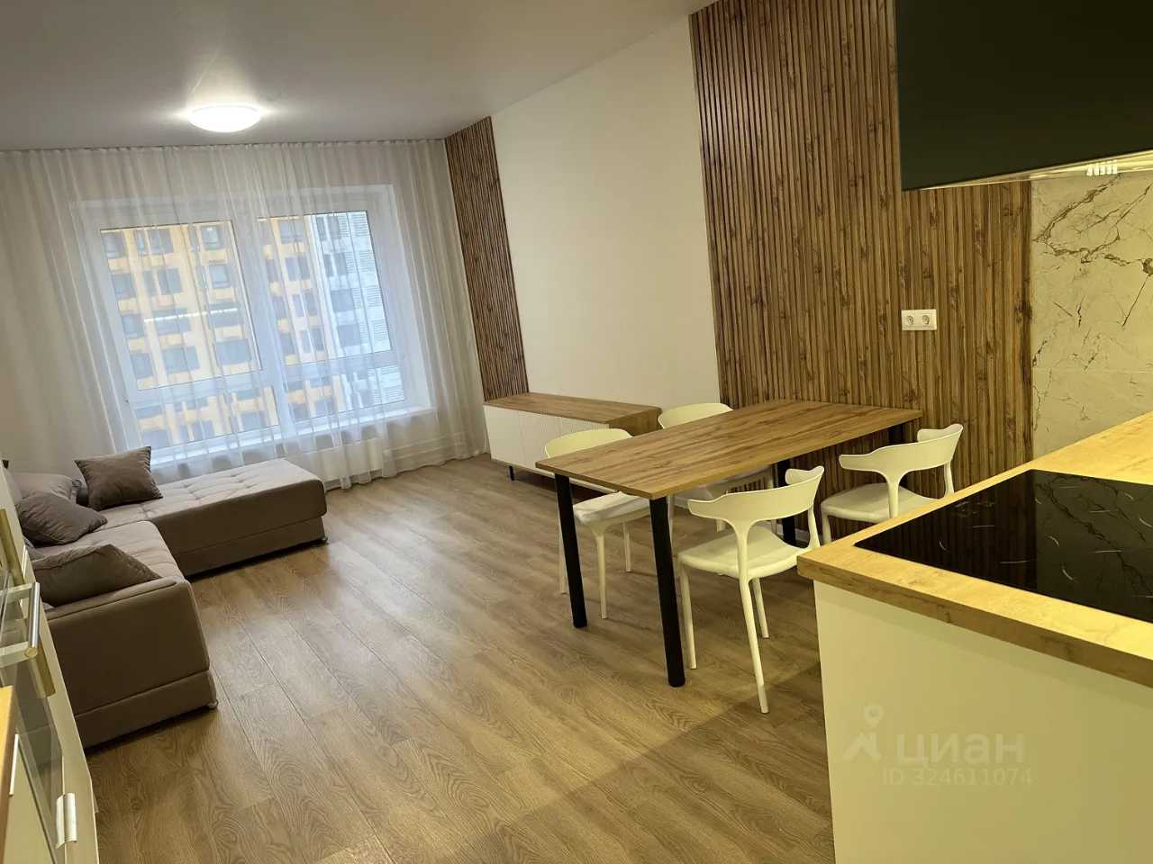 3-комнатная квартира, 66 м² — фотография 2