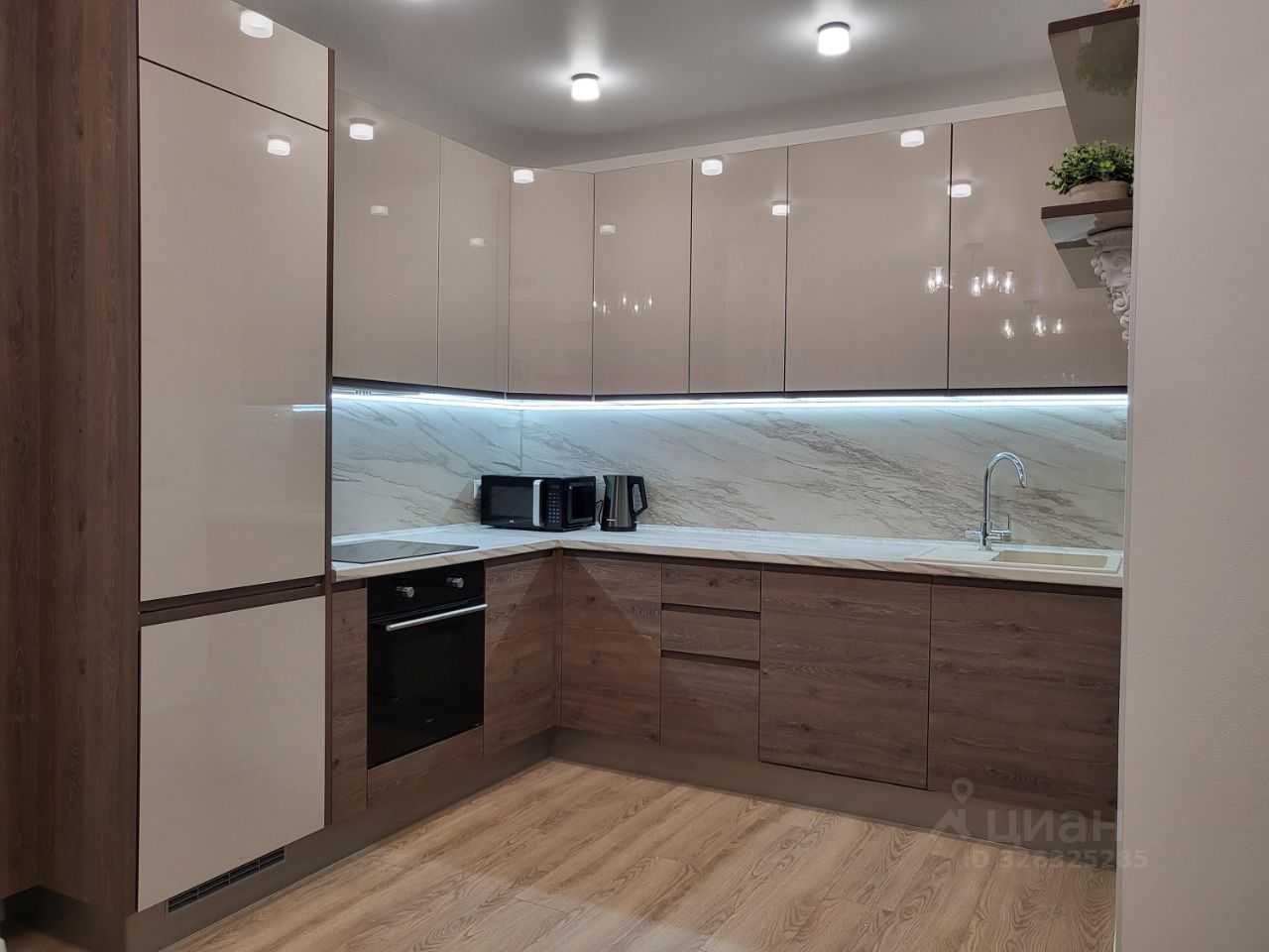 3-комнатная квартира, 56,4 м²