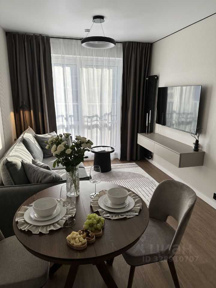 1-комнатная квартира, 35 м² — фотография 2