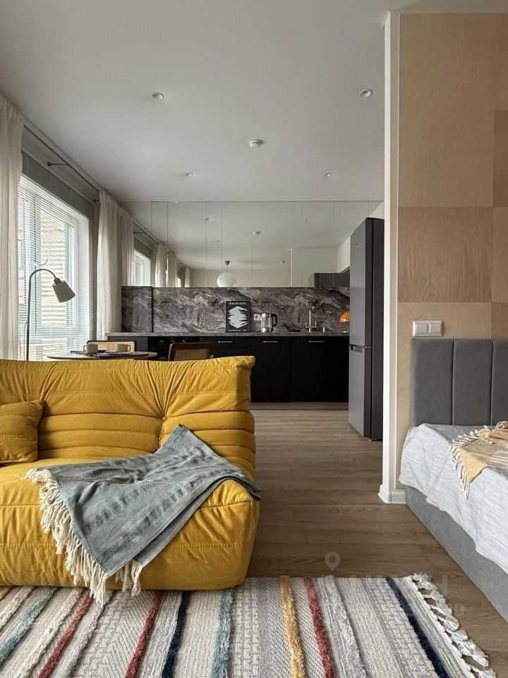 1-комнатная квартира, 34,3 м²