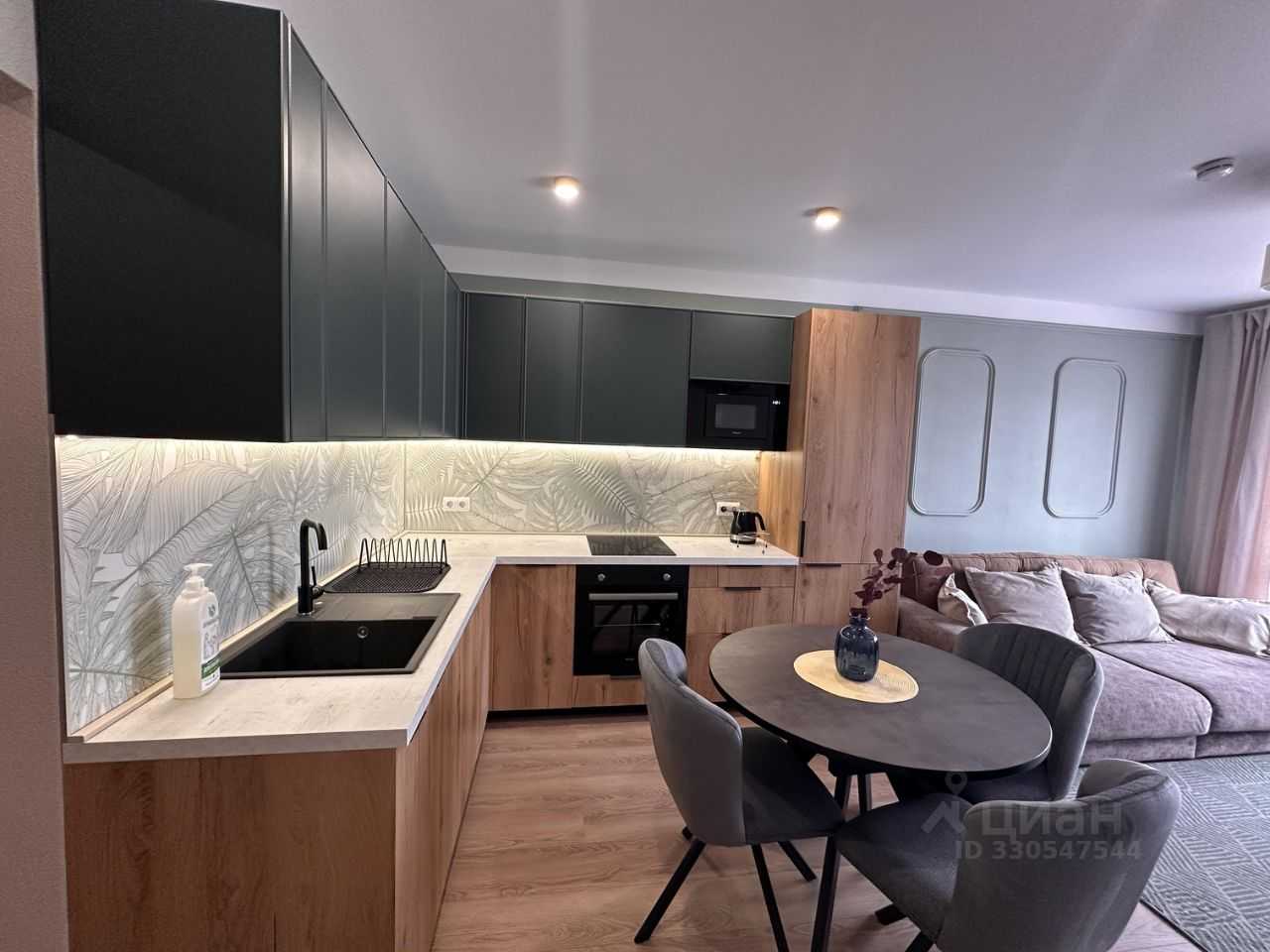 1-комнатная квартира, 44 м²