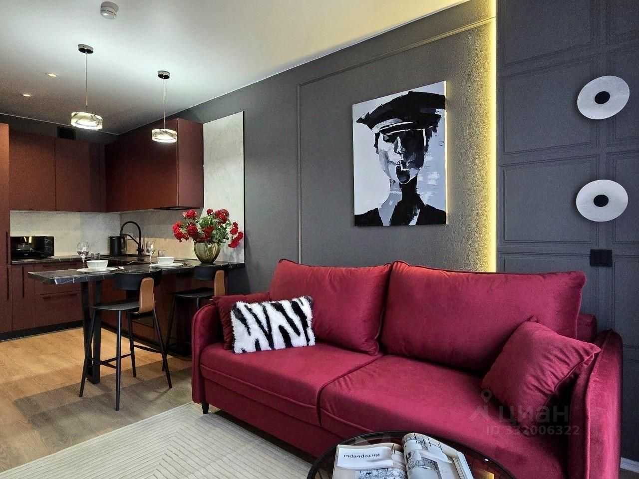 1-комнатная квартира, 36 м² — фотография 2