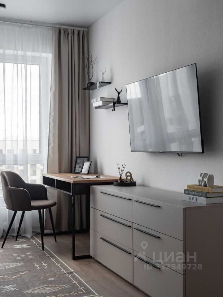 1-комнатная квартира, 35,8 м² — фотография 3