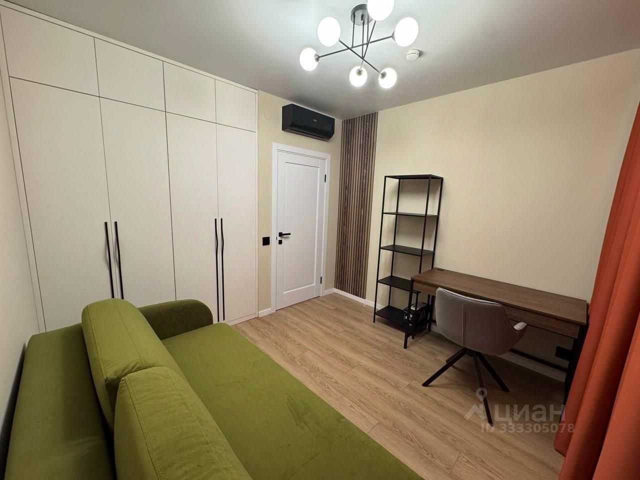 2-комнатная квартира, 55 м²