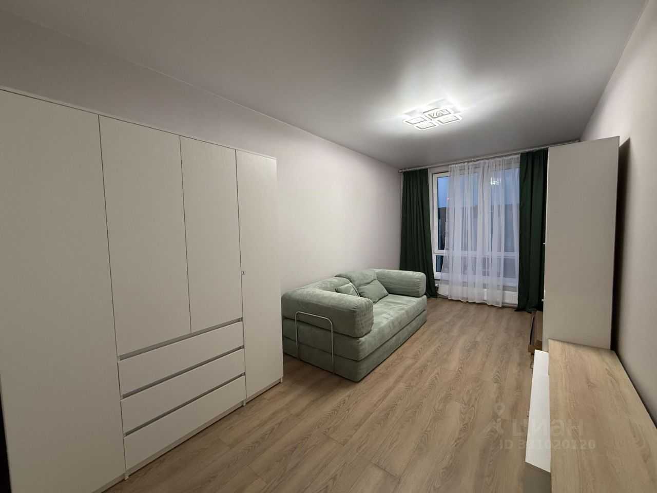 2-комнатная квартира, 57 м² — фотография 3