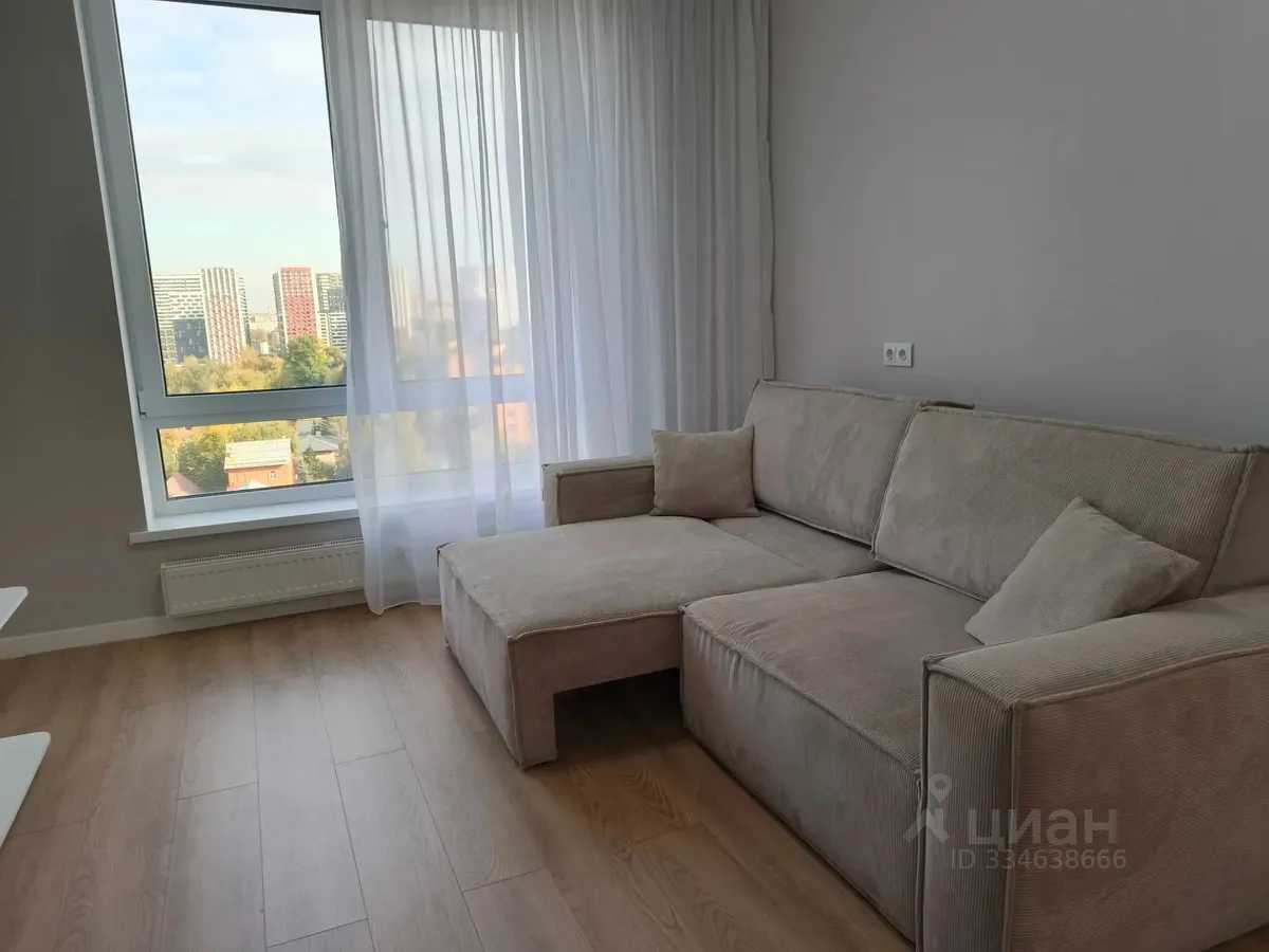 1-комнатная квартира, 41,2 м² — фотография 2