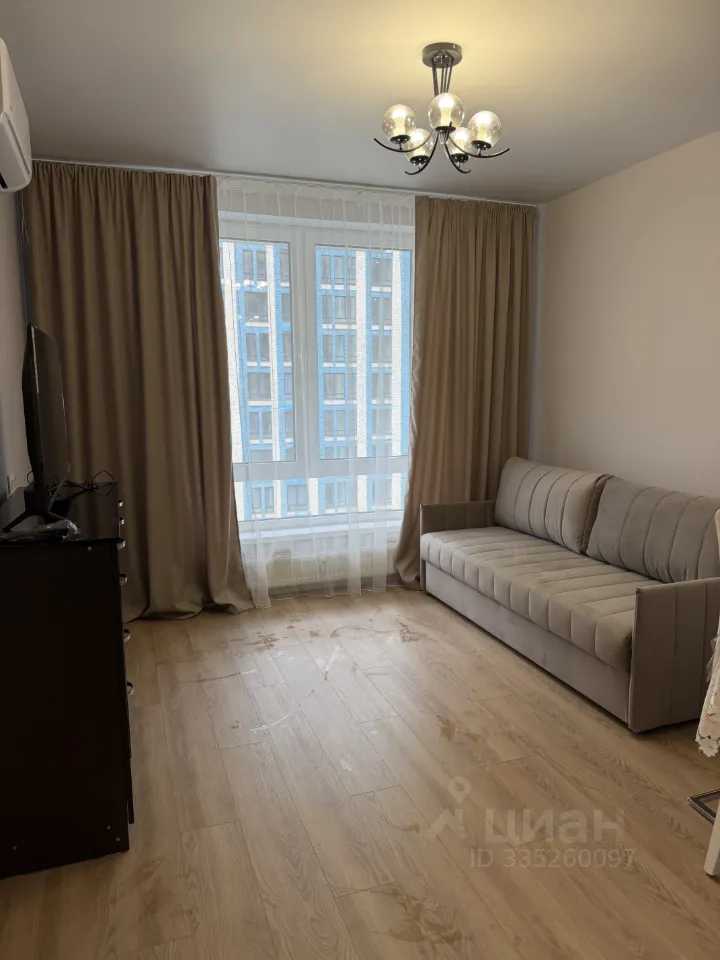 1-комнатная квартира, 41,2 м²