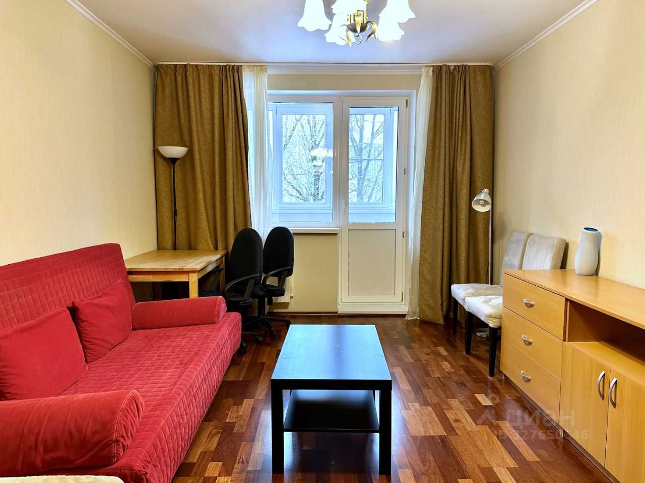 1-комнатная квартира, 45 м²