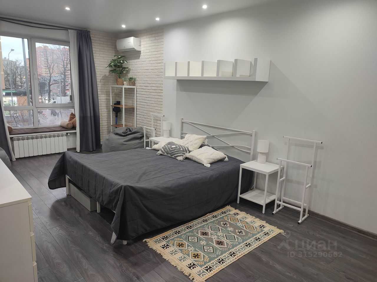 1-комнатная квартира, 38,4 м²