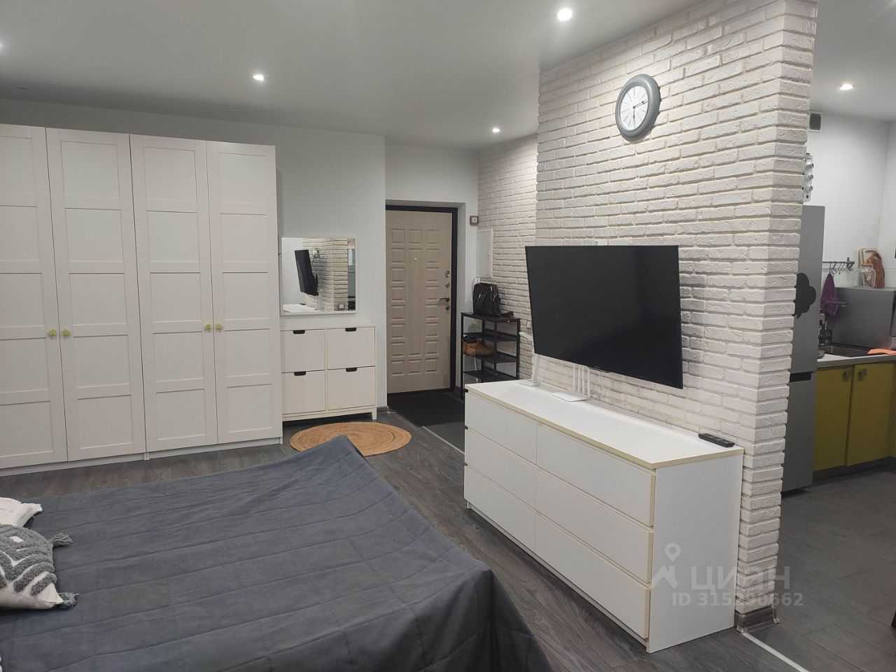 1-комнатная квартира, 38,4 м² — фотография 3