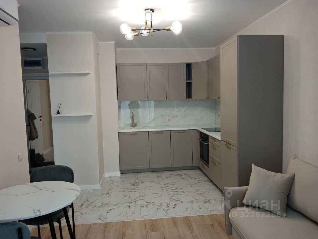 2-комнатная квартира, 37,4 м²