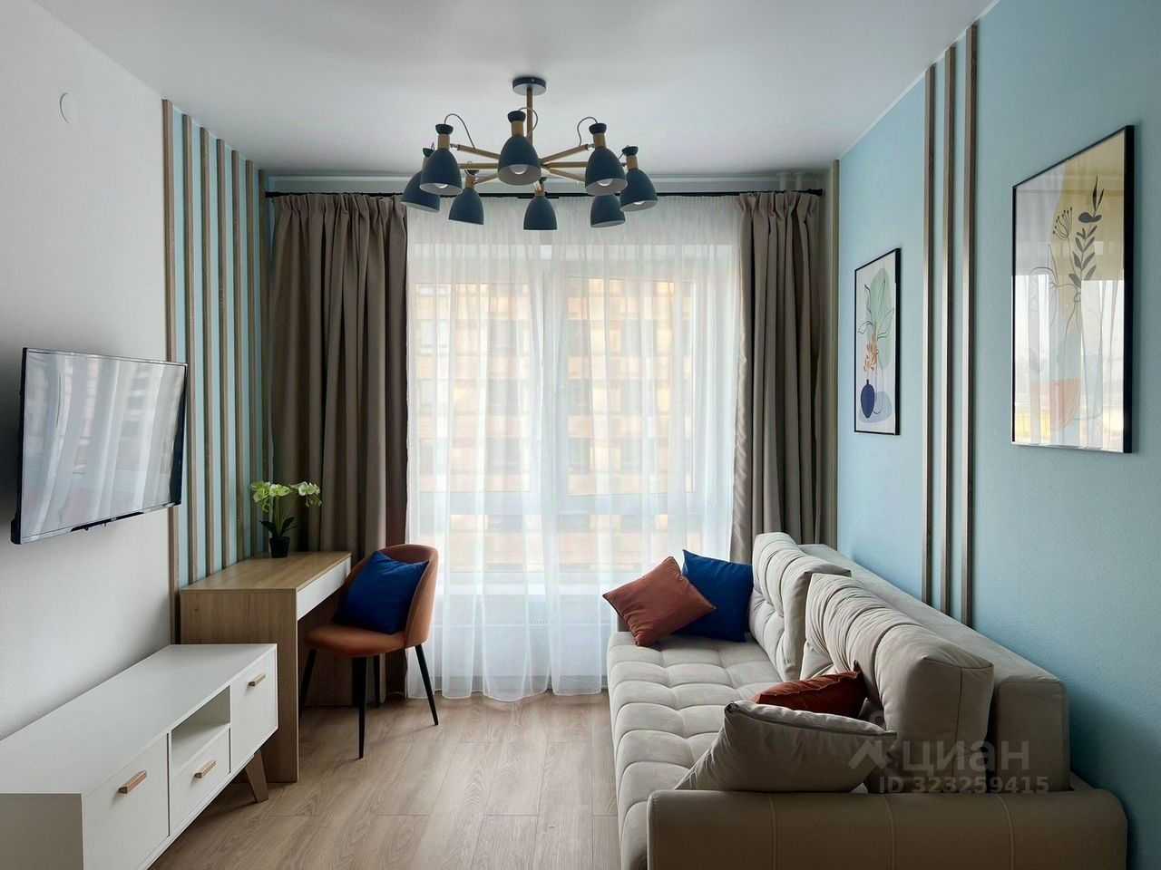 2-комнатная квартира, 38 м² — фотография 3