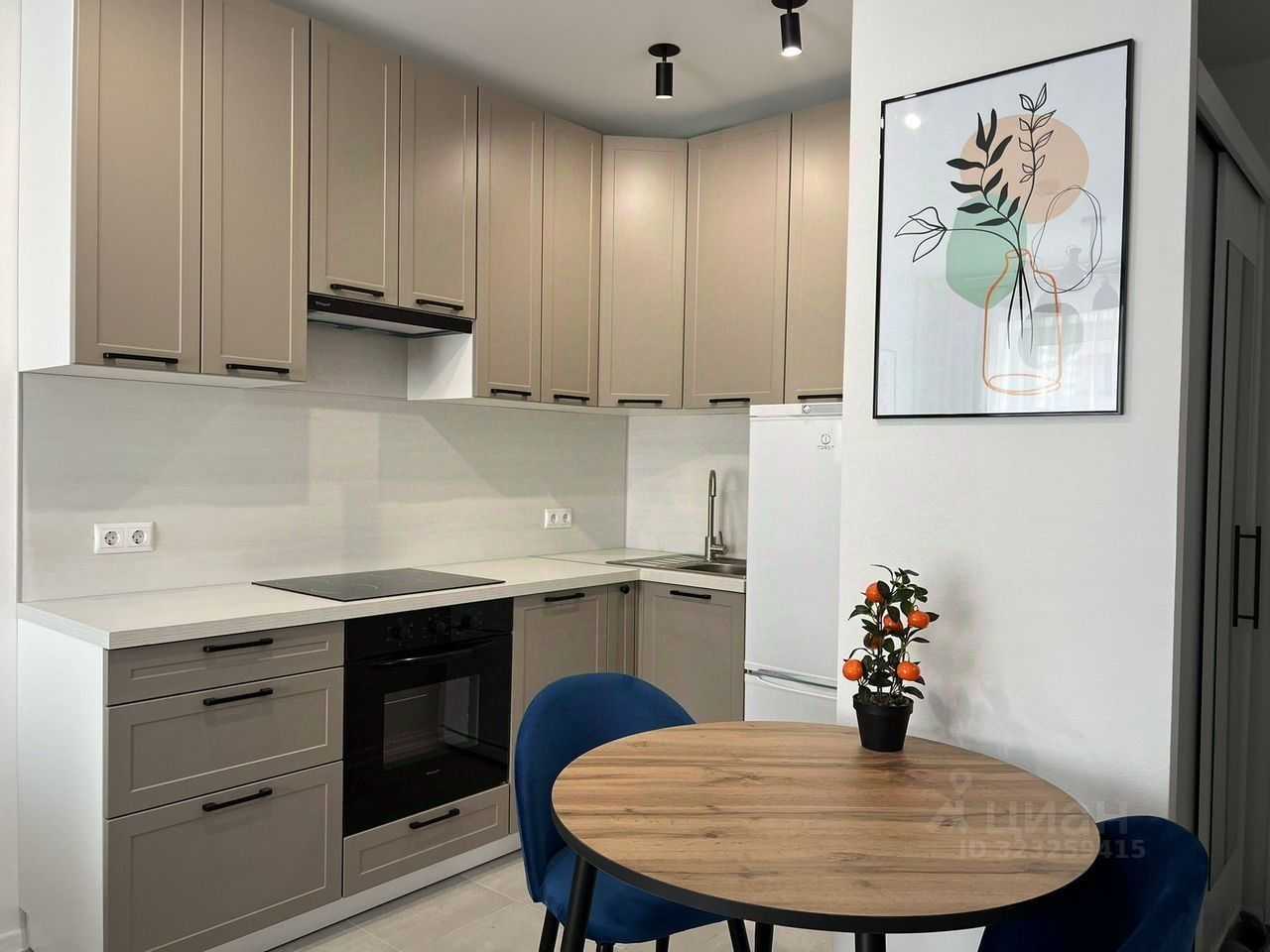 2-комнатная квартира, 38 м²