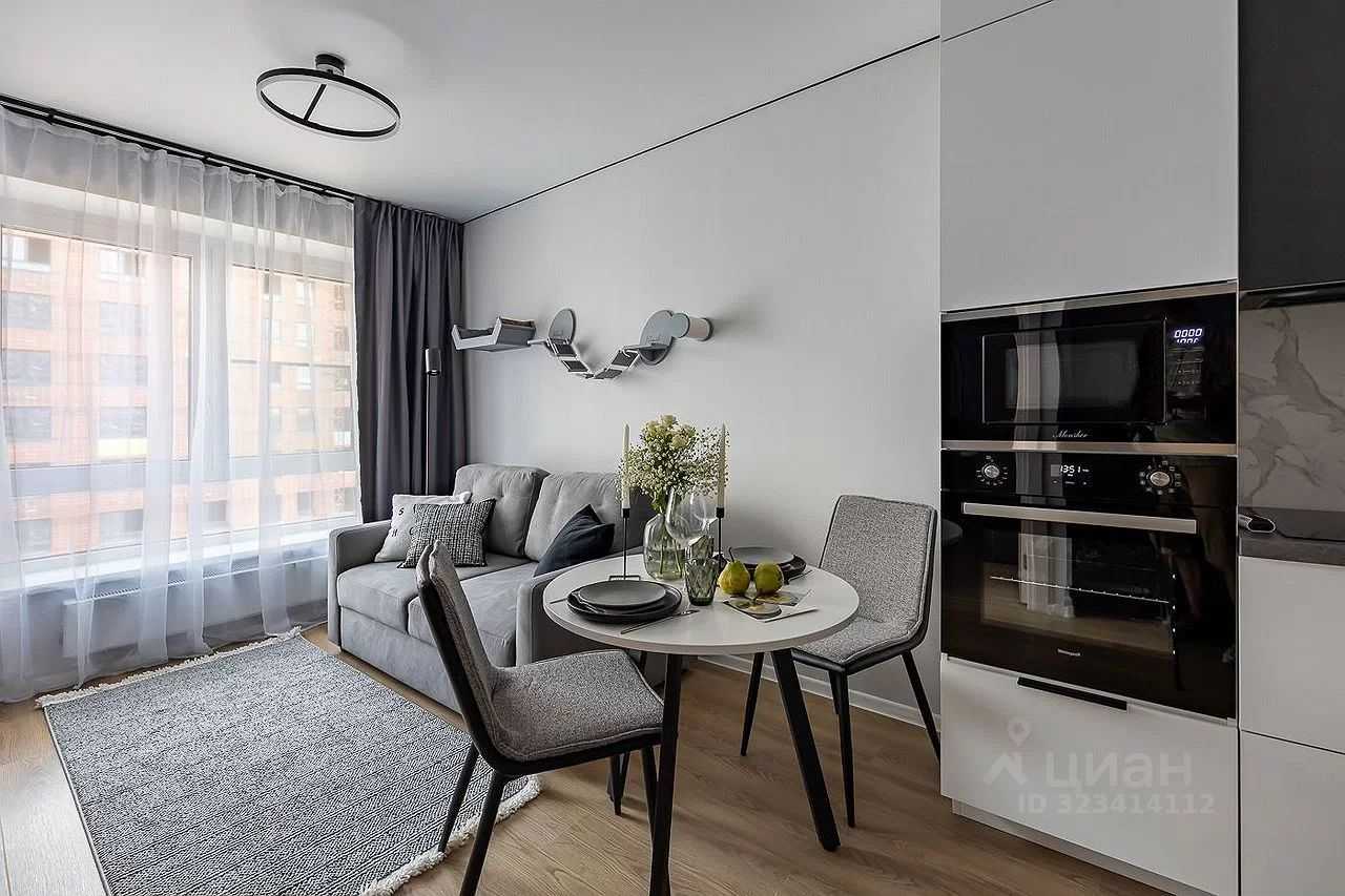 2-комнатная квартира, 36 м² — фотография 2