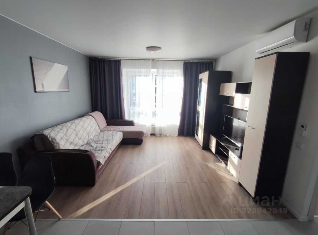 1-комнатная квартира, 43 м²