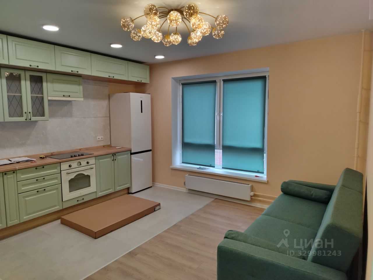 3-комнатная квартира, 52 м²