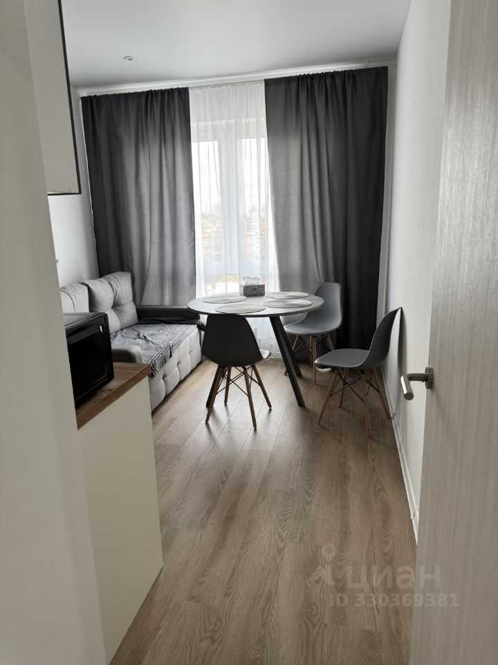 1-комнатная квартира, 33,4 м²
