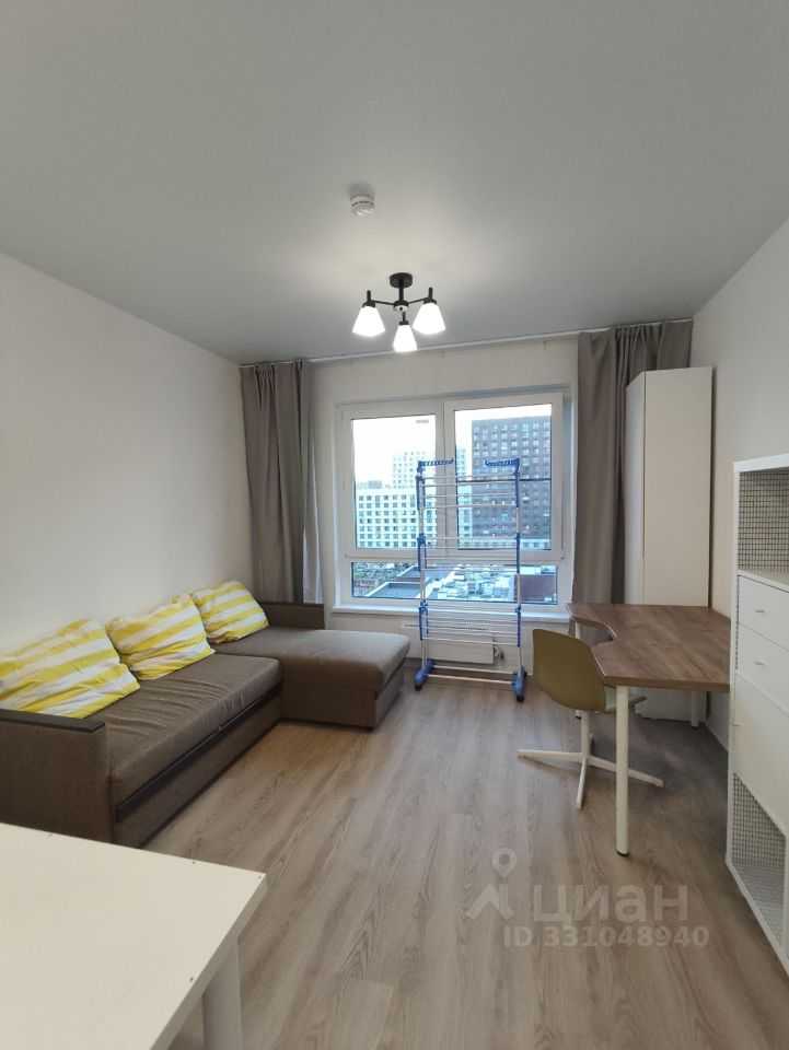 1-комнатная квартира, 39,2 м² — фотография 2