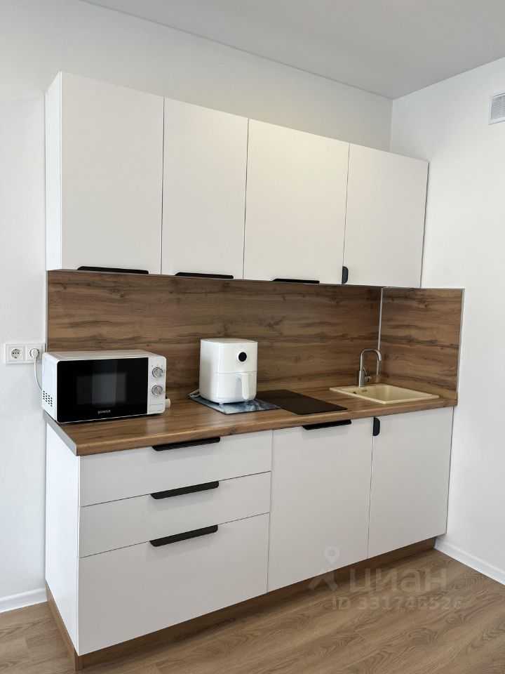 1-комнатная квартира, 33,5 м²