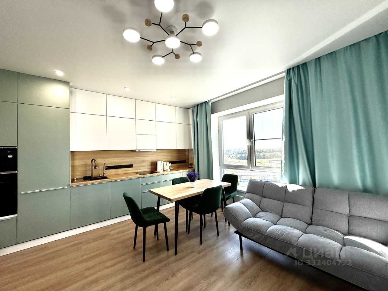 2-комнатная квартира, 52 м²