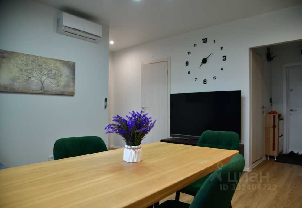 2-комнатная квартира, 52 м² — фотография 3