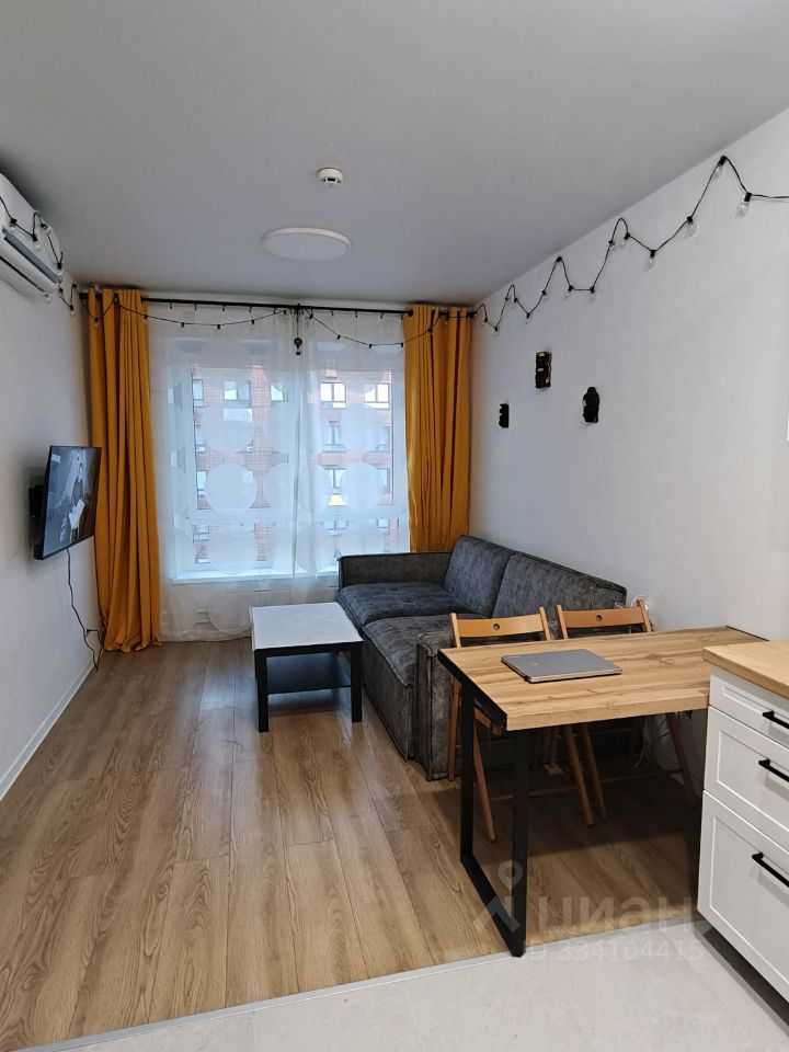 1-комнатная квартира, 33,6 м²