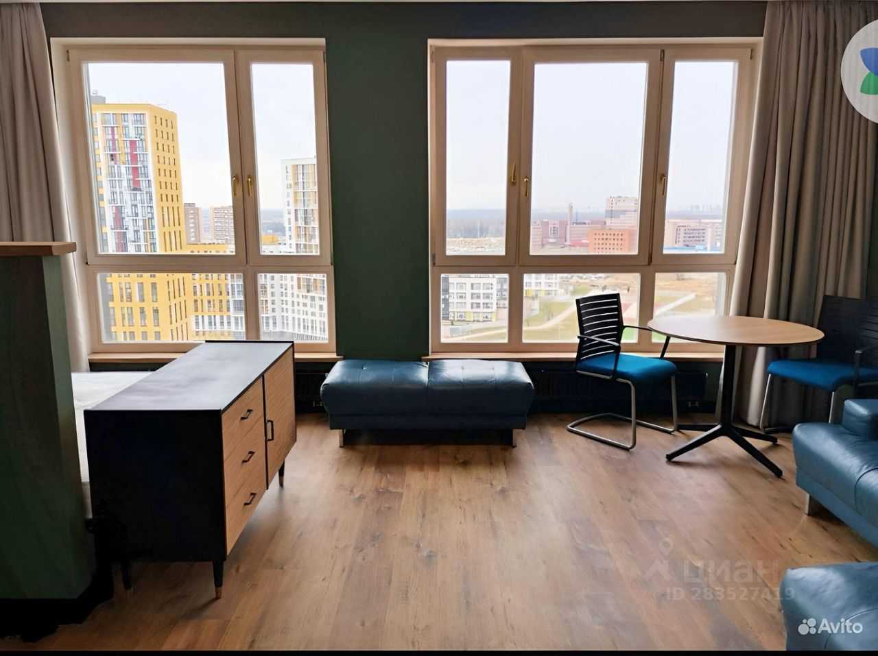 1-комнатная квартира, 34 м²