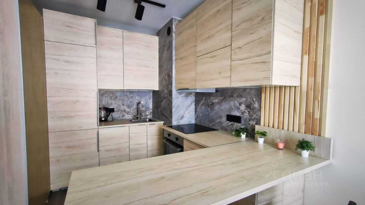 1-комнатная квартира, 33,5 м²