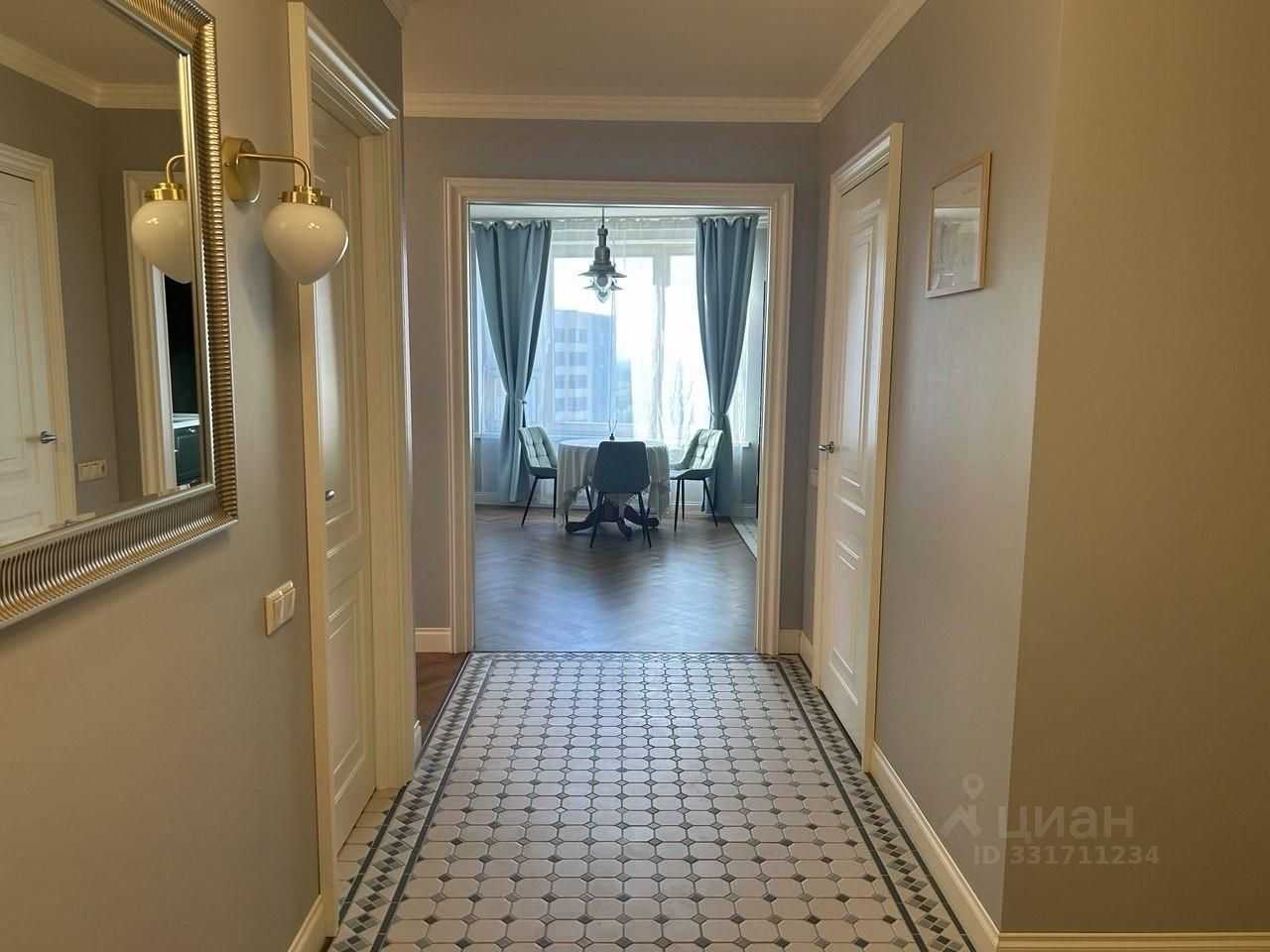 3-комнатная квартира, 72 м²