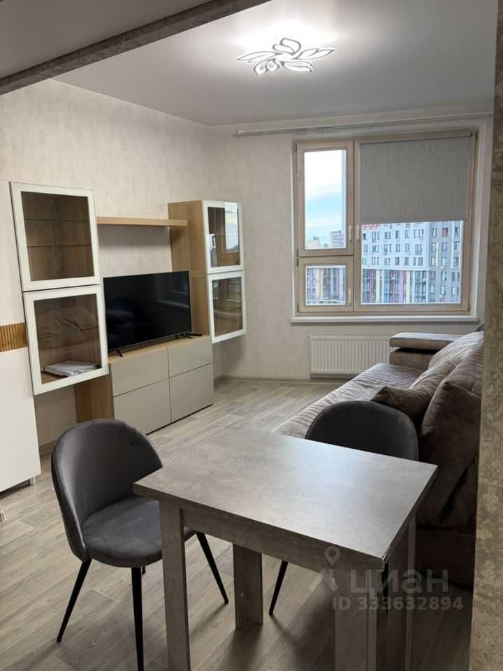 1-комнатная квартира, 38,5 м² — фотография 3