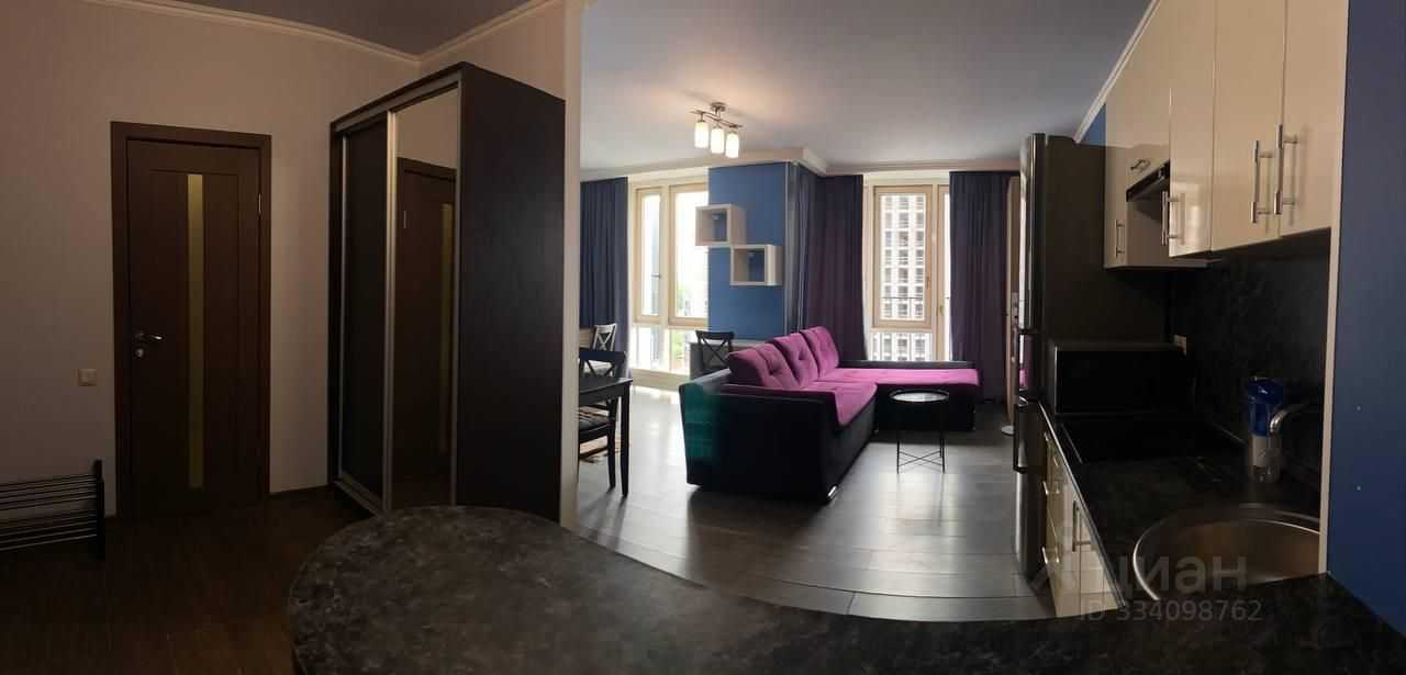 1-комнатная квартира, 39,9 м² — фотография 2