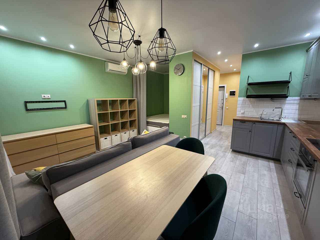 1-комнатная квартира, 35 м²