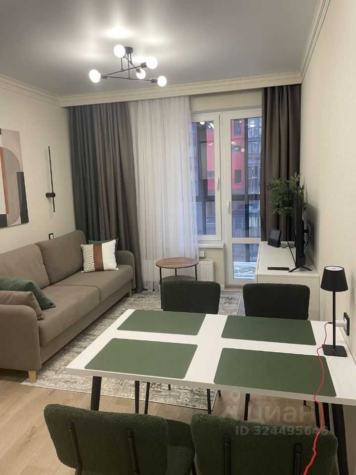 1-комнатная квартира, 40 м² — фотография 2