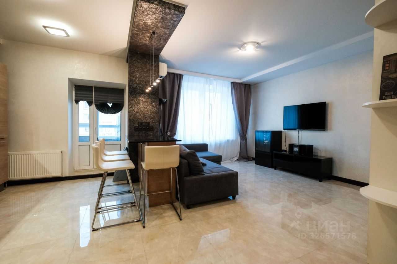 1-комнатная квартира, 42,3 м²