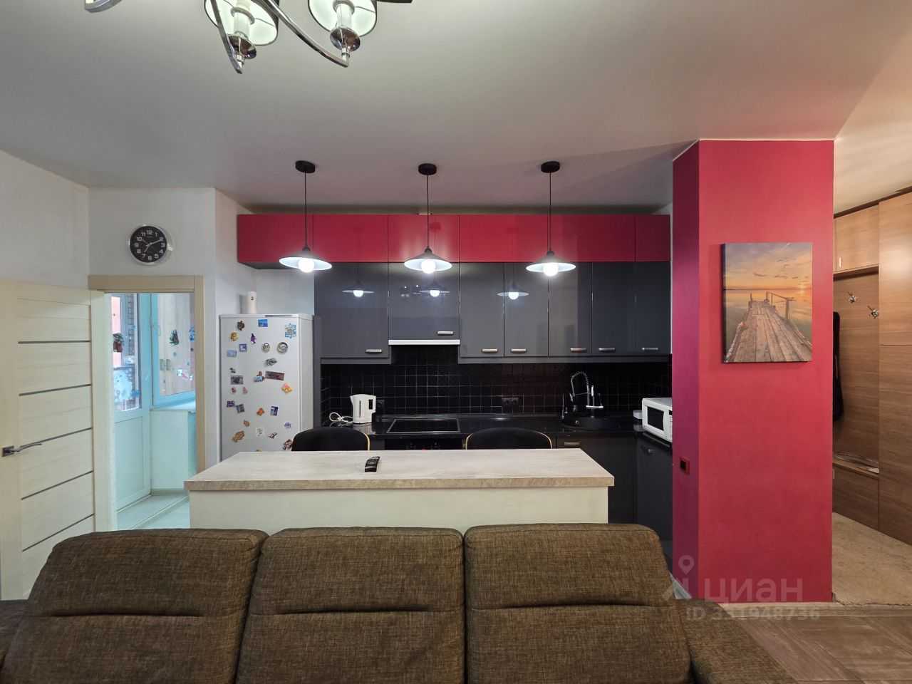 3-комнатная квартира, 76,7 м² — фотография 2